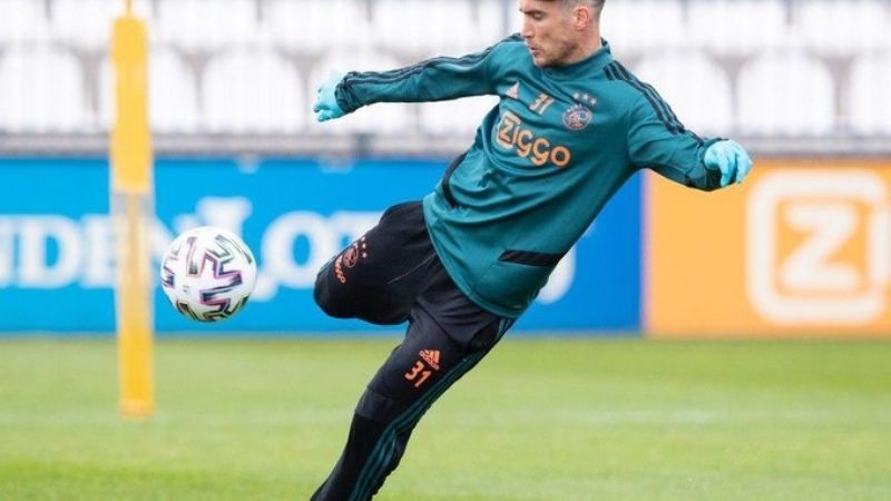 Tagliafico volvió a entrenar con el Ajax, en Holanda