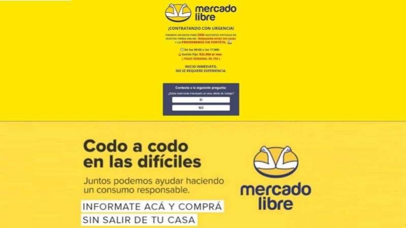 Descubren una estafa virtual en WhatsApp que involucra a Mercado Libre