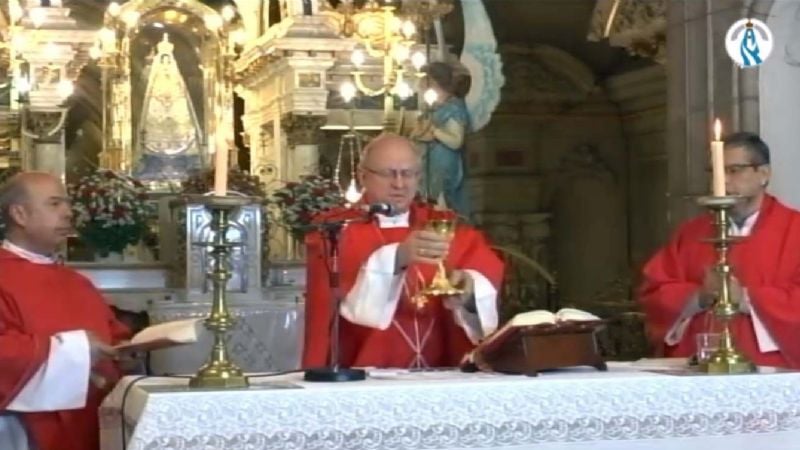 Vigilia de Pentecostés en el Camarín de la Virgen con adoración eucarística