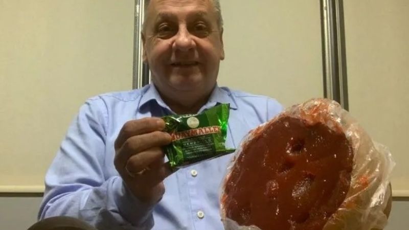 Fabricante de alfajores quiere ser presidente de Vélez