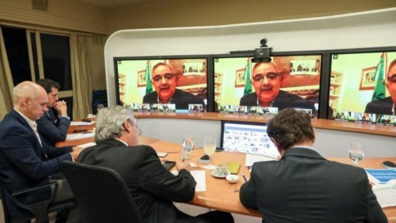 Gobernadores firmaron una solicitada para apoyar a Nación