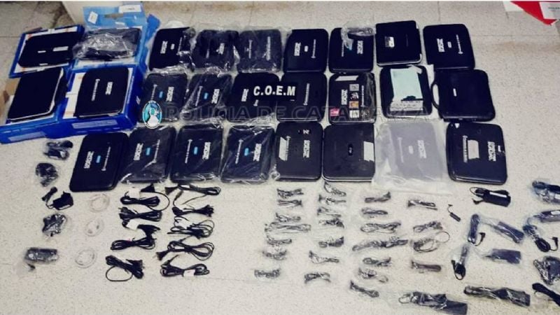 Policías evitaron un cuantioso robo en una escuela