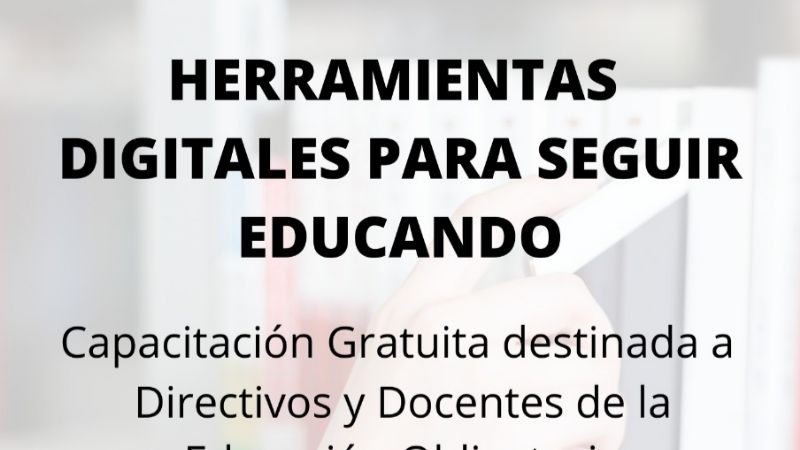Capacitación online a directivos y docentes