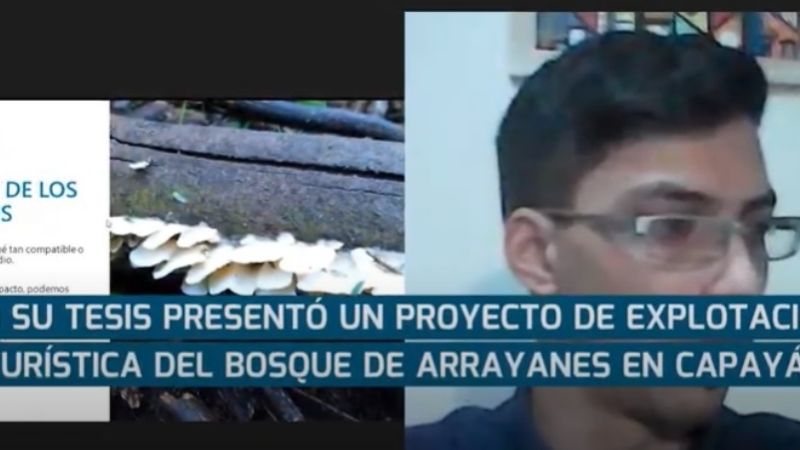 Primer egresado de la UNCA mediante videoconferencia