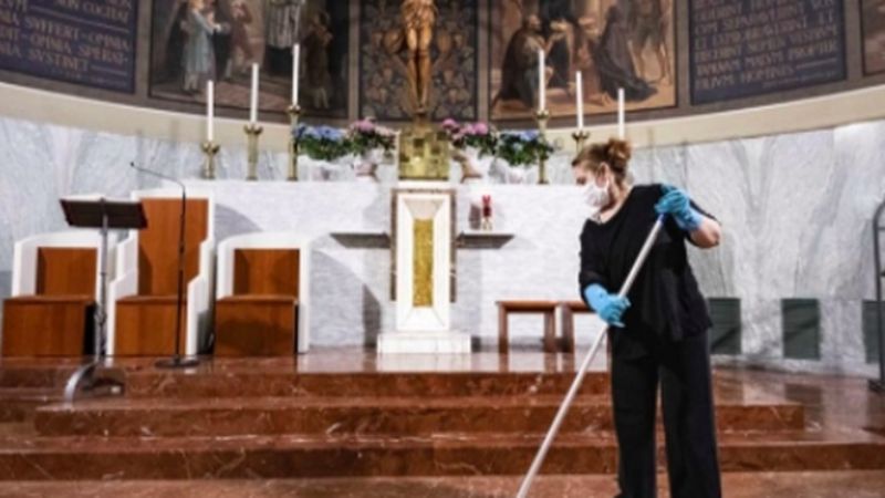 En Italia autorizarán las misas desde el 18 de mayo