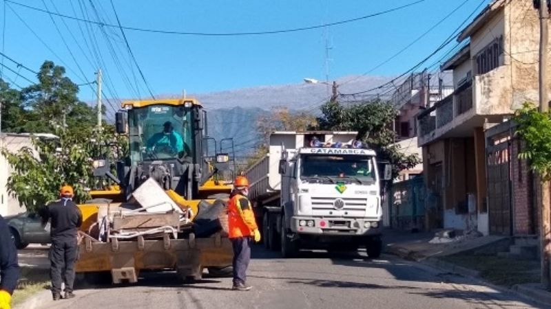Comenzó el operativo de descacharrado