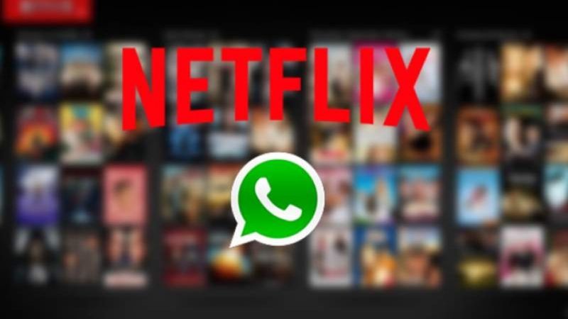 Ahora Netflix se podrá ver por WhatsApp