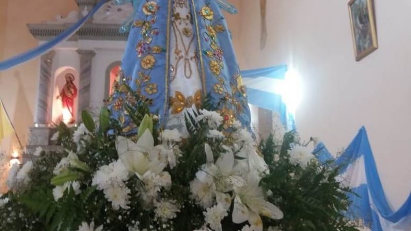 El Obispo preside la Misa en honor a la Virgen de Luján en Huillapima