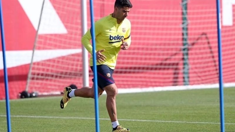 Messi volvió a entrenar con el Barcelona