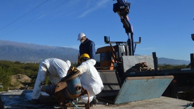 Iniciaron trabajos de repotenciación en pozos de agua