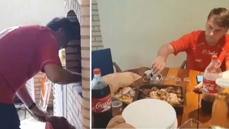 Bolsonaro se burló de la cuarentena e invitó a un asado