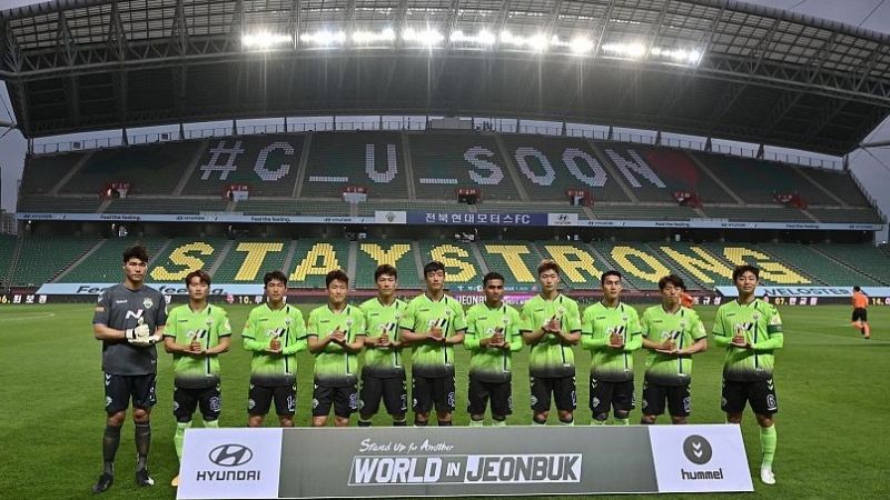 ¡Volvió el fútbol…!, en Corea del Sur