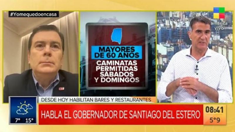 Zamora planteó abrir el turismo con Catamarca