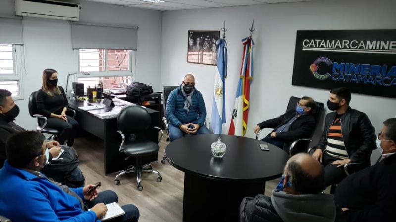 Minería y la Intersindical analizaron el presente y futuro de la actividad