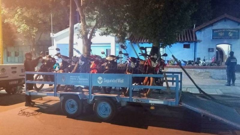 En operativos, secuestraron 14 vehículos