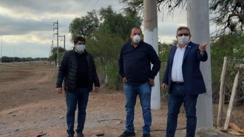 El Gobernador Jalil visitó La Guardia