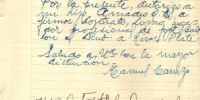 DOCUMENTO. En marzo de 1947, el padre de Amadeo autorizaba que firme su primer contrato con River.