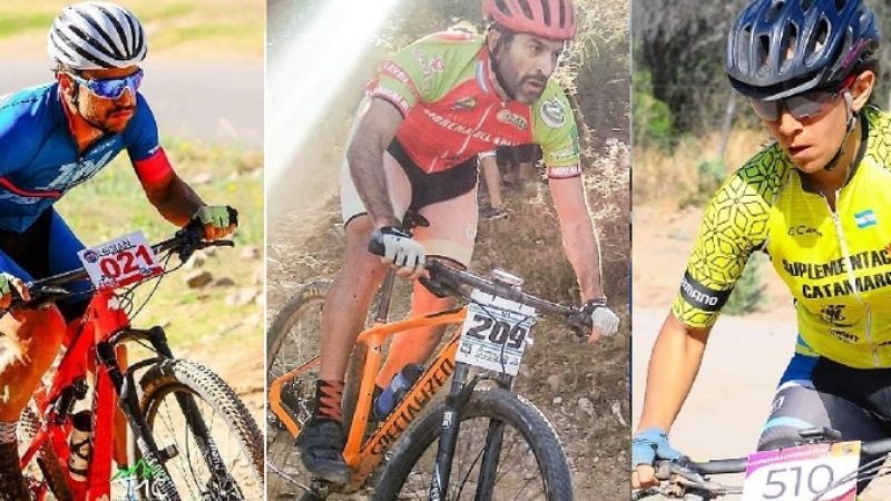 Charro, Pacheco y Soria ganaron el 1er. Desafío Virtual de MTB