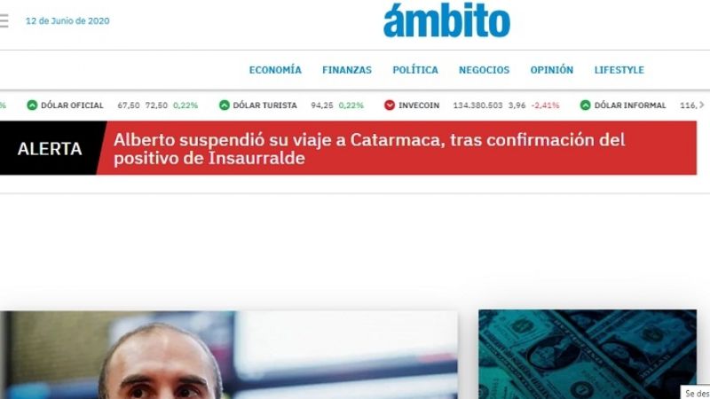 Repercusión nacional por el viaje trunco de Fernández a Catamarca