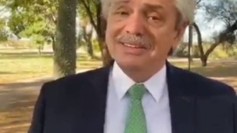 Mensaje del Presidente Fernández a los catamarqueños