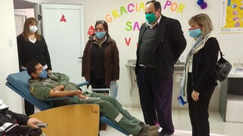 Colecta por el Día Mundial del Donante Voluntario de Sangre