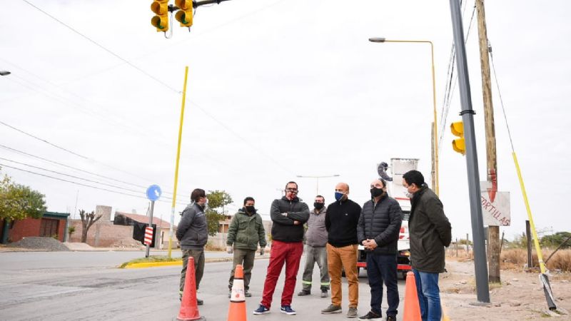 Nuevo sistema de semaforización en el sur de la ciudad