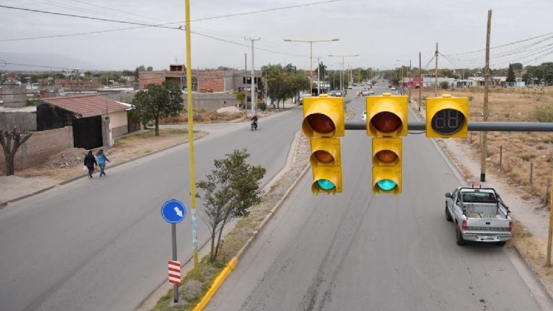 Nuevo sistema de semaforización en el sur de la ciudad