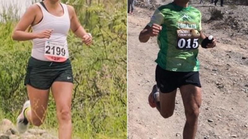 Maza y Rivera dominaron Fariñango Virtual Trail