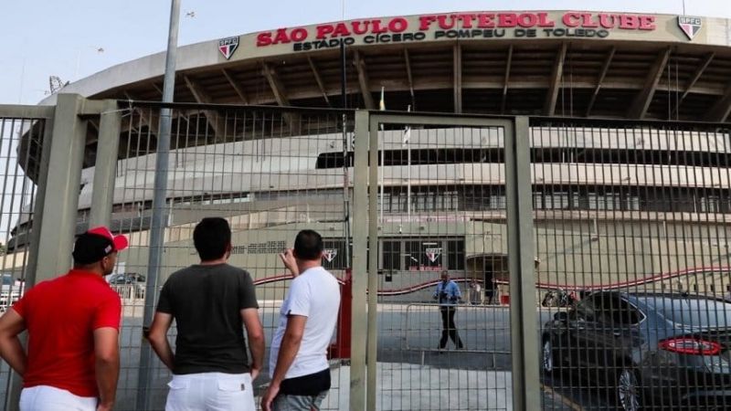 En San Pablo, vuelven a entrenar en medio de la pandemia