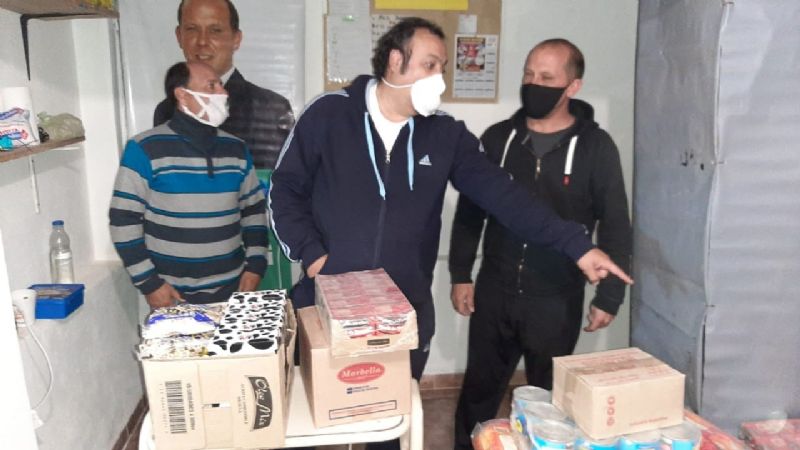 El Movimiento Social Federal Belgrano donó alimentos