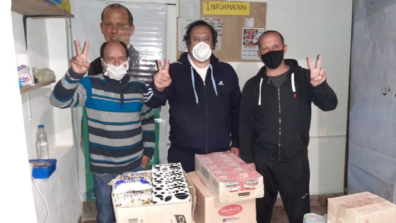 El Movimiento Social Federal Belgrano donó alimentos