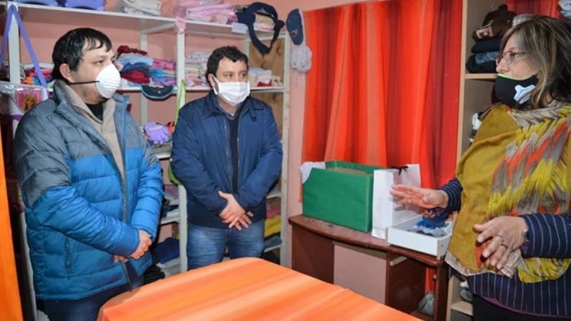 Acciones de contención en Tinogasta