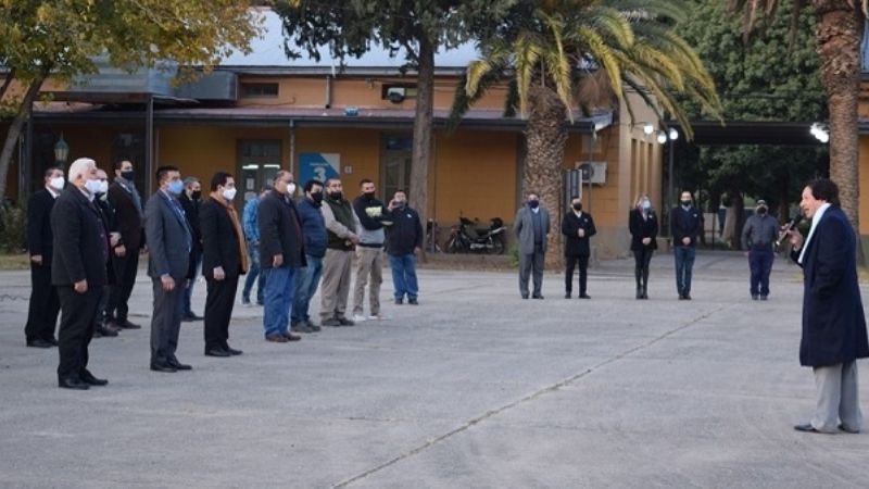 Educación realizó acto por Belgrano en el CAPE