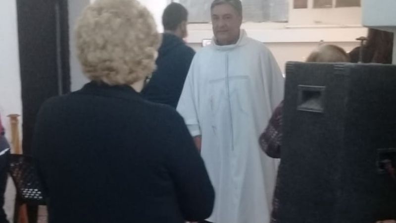 Júbilo religioso en la Casa Natal de Esquiú, en Piedra Blanca