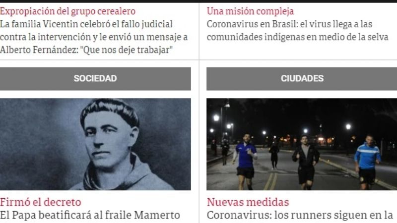 Gran repercusión nacional por la beatificación de Fray M. Esquiú