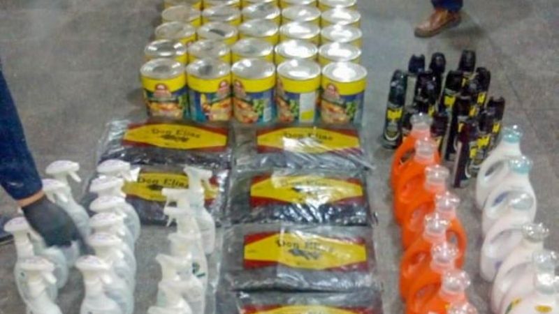 Clausura y decomiso de mercadería en un supermercado de la Capital