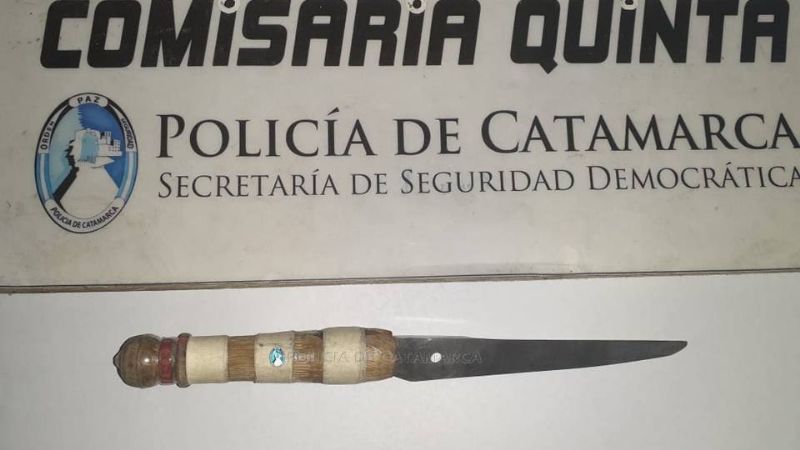 Inquilino desató un ataque de furia y amenazó con un cuchillo a los dueños