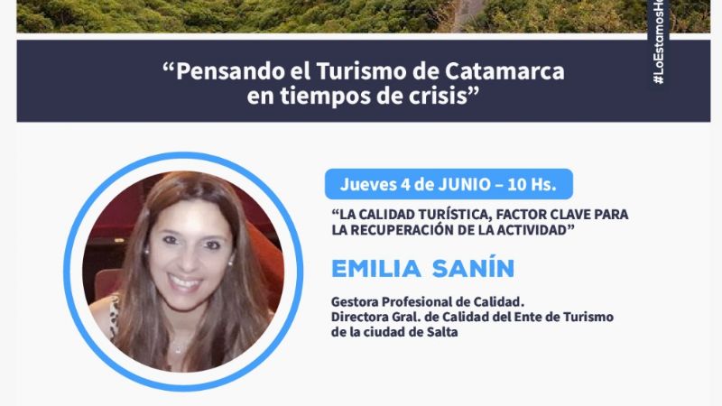 Continúa el Ciclo de Conferencias Virtuales sobre Turismo