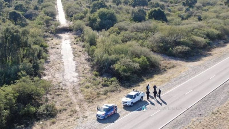 Refuerzan controles de caminos alternativos en Chumbicha