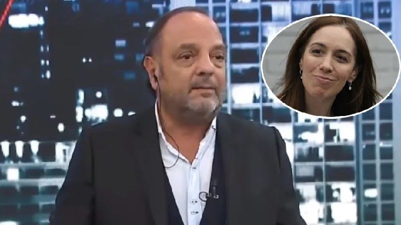 "Baby" Etchecopar cuestionó a María Eugenia Vidal