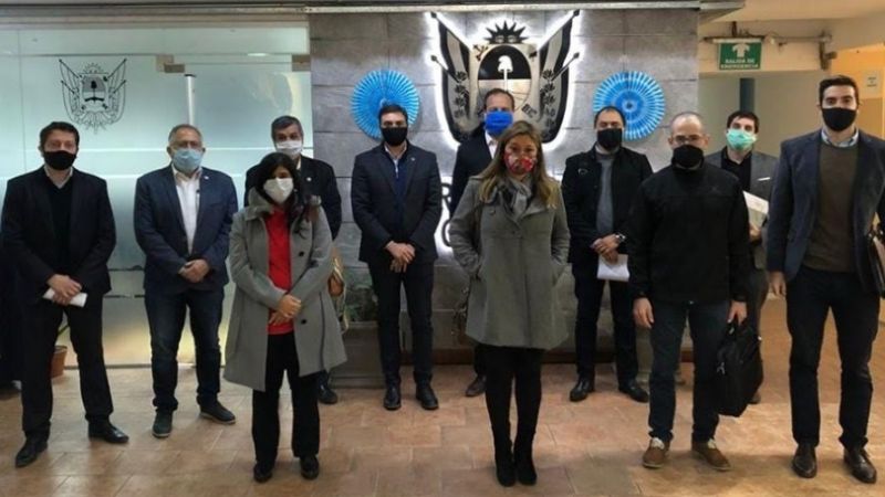 Reunión con abogados por la disolución de la Caja Forense