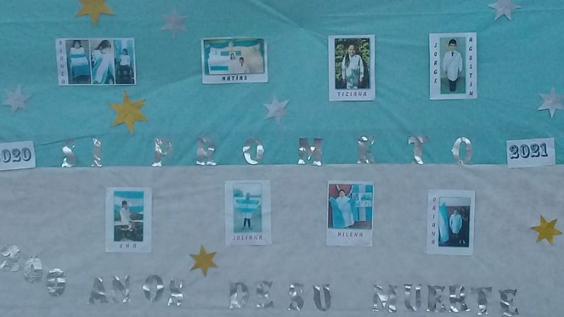 Así prometieron Lealtad a la Bandera en Polcos, Valle Viejo