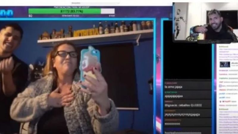 Enorme gesto del Kun Agüero con una familia argentina