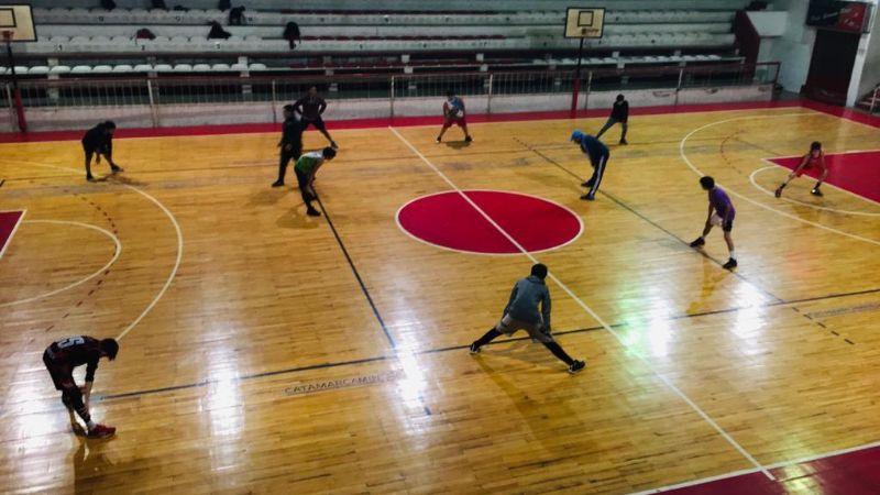 Con el protocolo del COE, Red Star volvió a entrenar