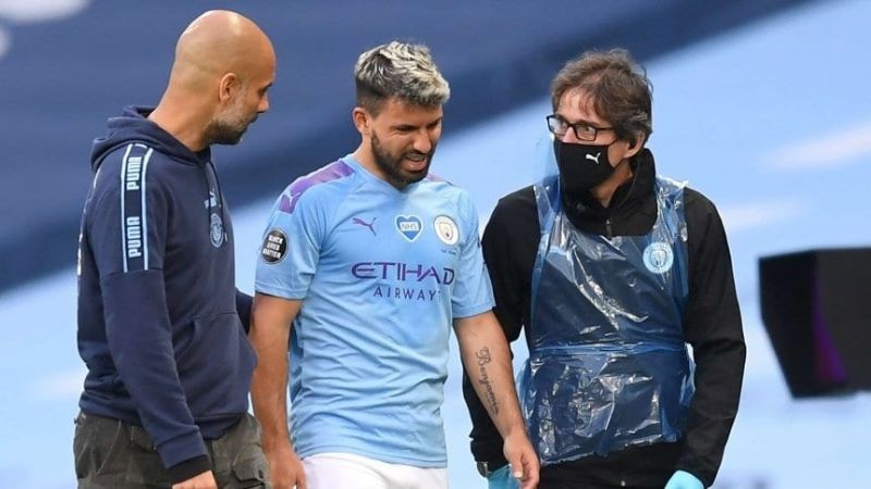 Agüero se lesionó y preocupa al Manchester City