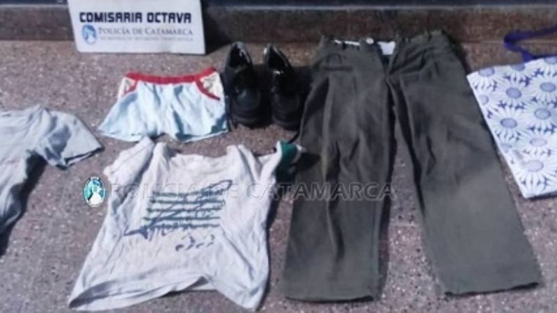 Recuperan prendas de vestir