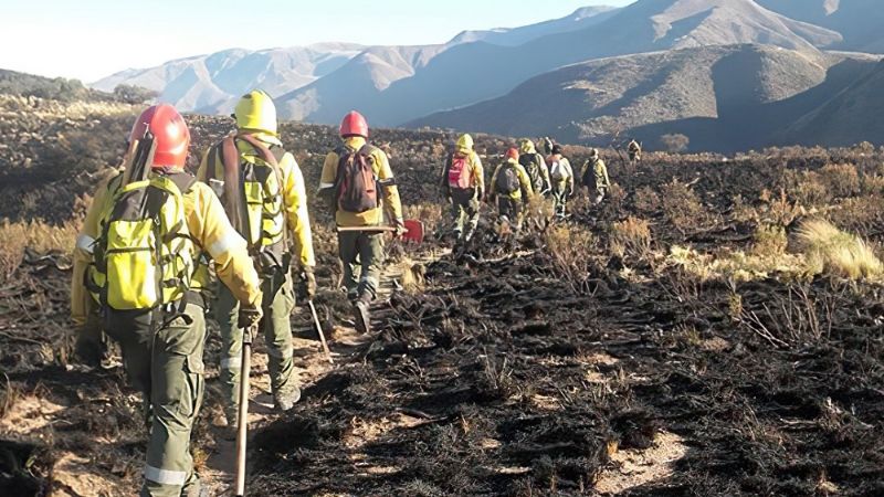 Peligro de incendios forestales en toda la provincia