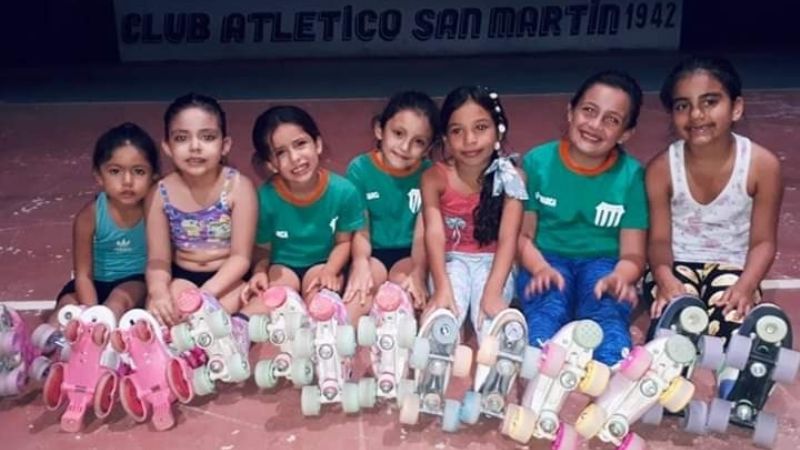 El Patín de San Martín del Bañado volvió a la acción