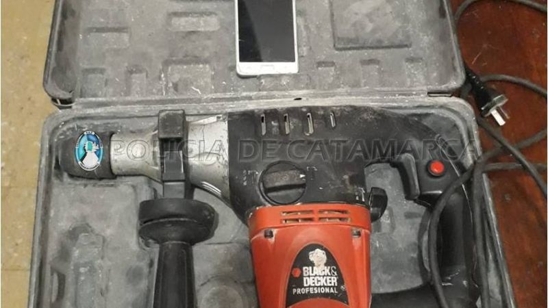 Recuperan un taladro percutor robado y aprehenden a un joven