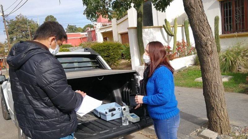 El Ente Regulador controló la calidad del agua en diferentes barrios de la ciudad